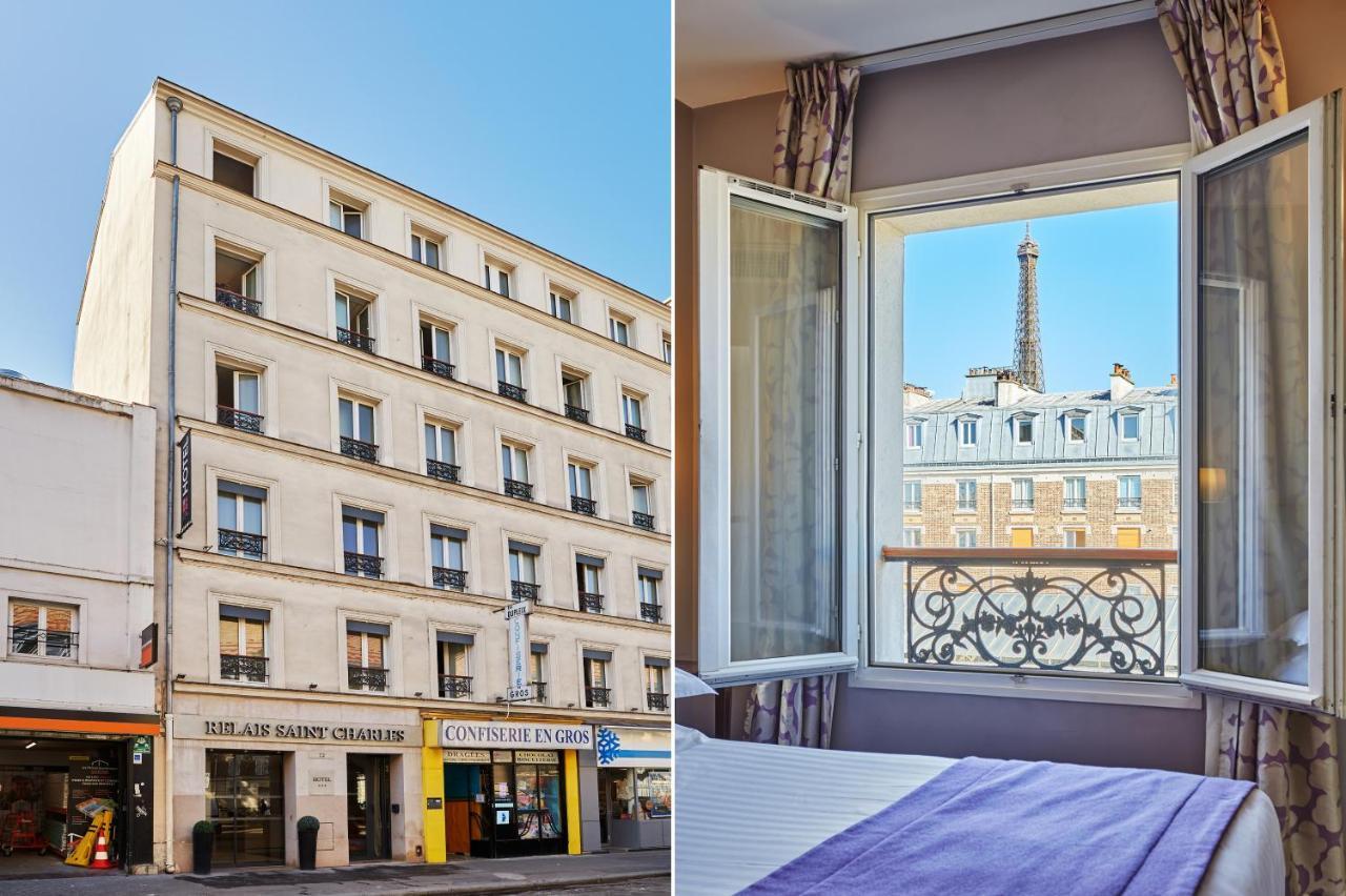 Hotel Le Relais Saint Charles Париж Екстериор снимка